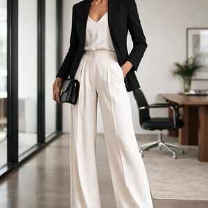 J.Crew 365 Black Open Front Blazer Size 4 Minimalist Workwear